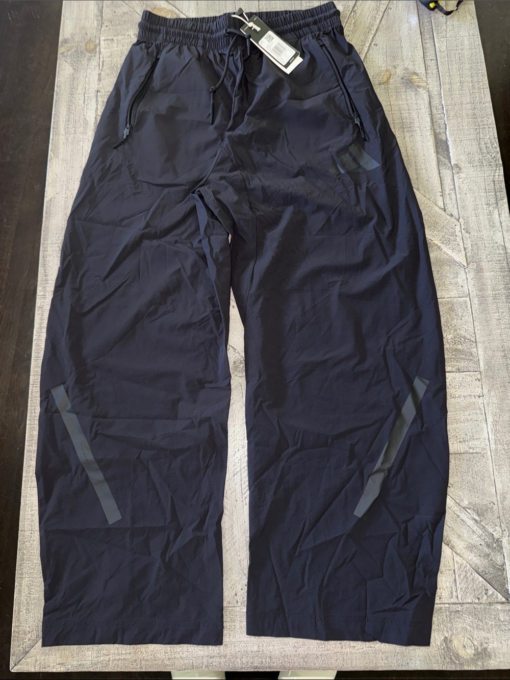 Adidas Women’s Z.N.E. Woven Pants Black Size Small NWT